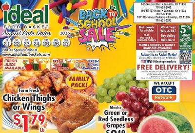 Ideal Food Basket (Brooklyn and Jamaica, NY) Weekly Ad August 21 - 27, 2026