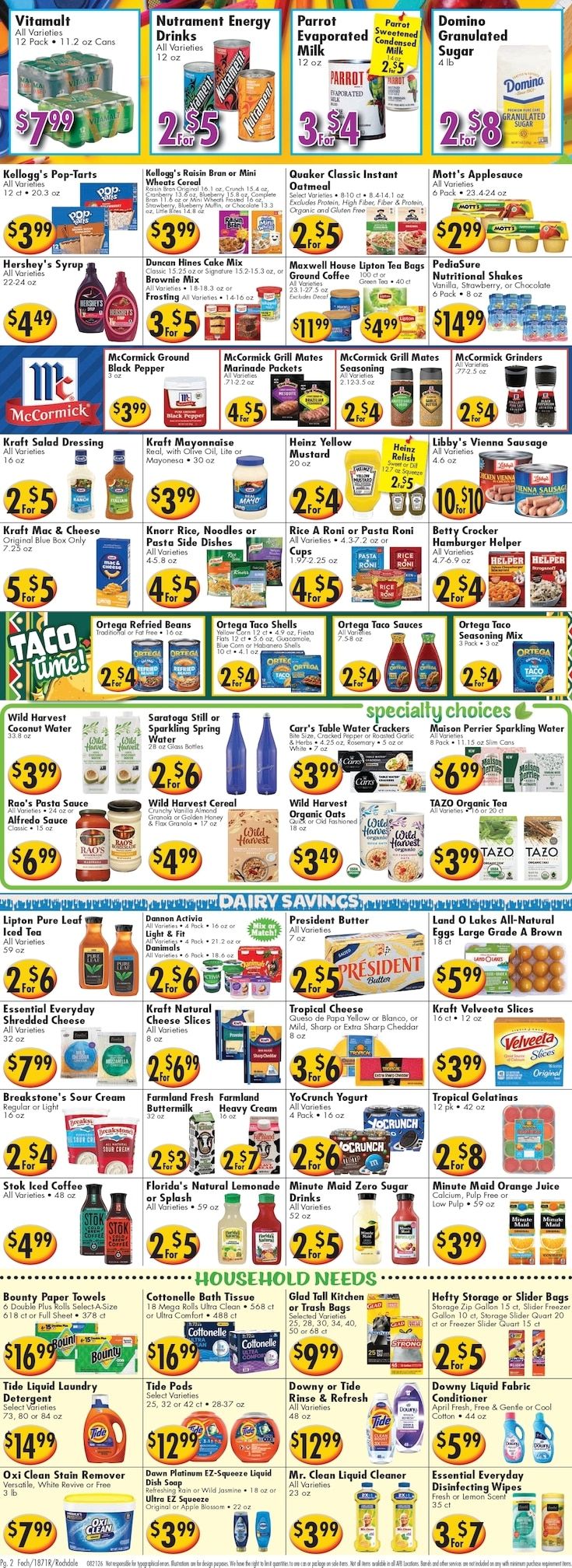 Ideal Food Basket (Brooklyn and Jamaica, NY) Weekly Ad August 21 - 27, 2026
