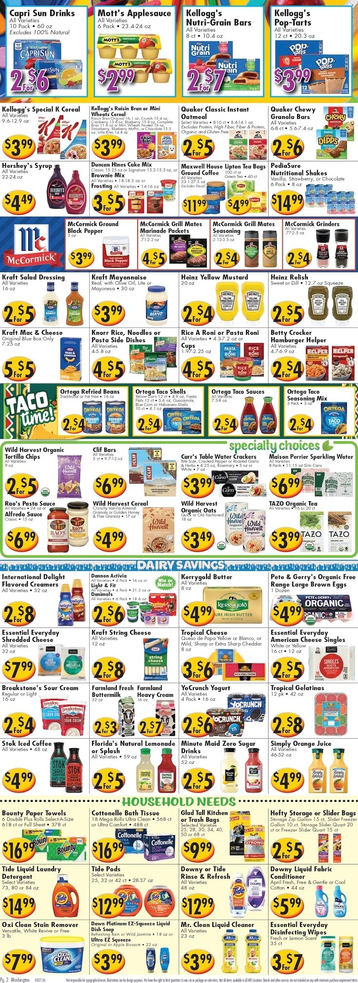 Ideal Food Basket (Brooklyn and New York, NY) Weekly Ad August 21 - 27, 2026