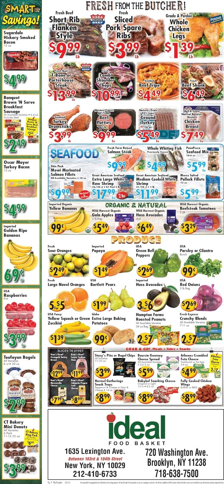 Ideal Food Basket (Brooklyn and New York, NY) Weekly Ad August 21 - 27, 2026