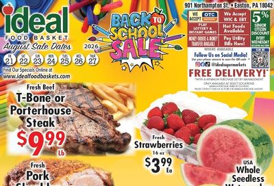 Ideal Food Basket (Easton, PA) Weekly Ad August 21 - 27, 2026