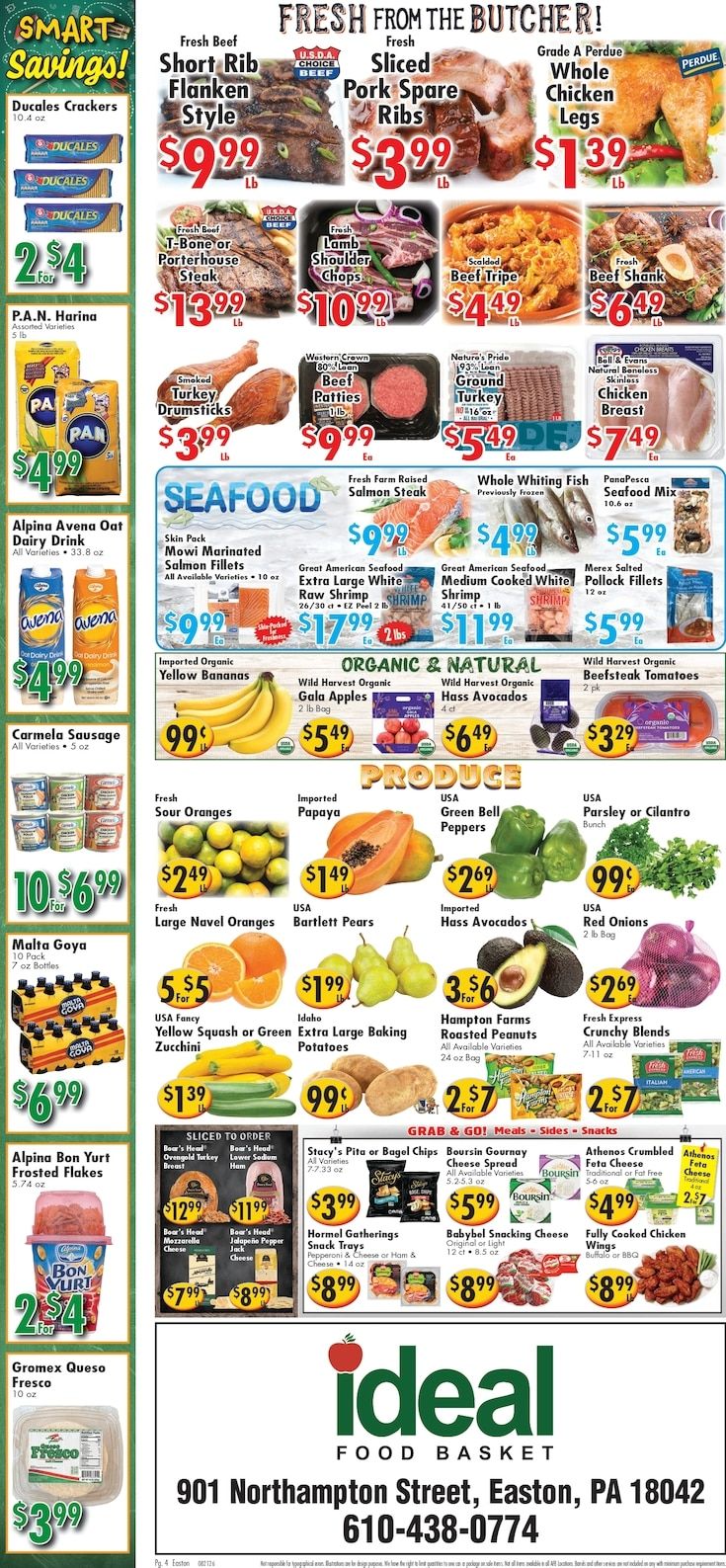 Ideal Food Basket (Easton, PA) Weekly Ad August 21 - 27, 2026