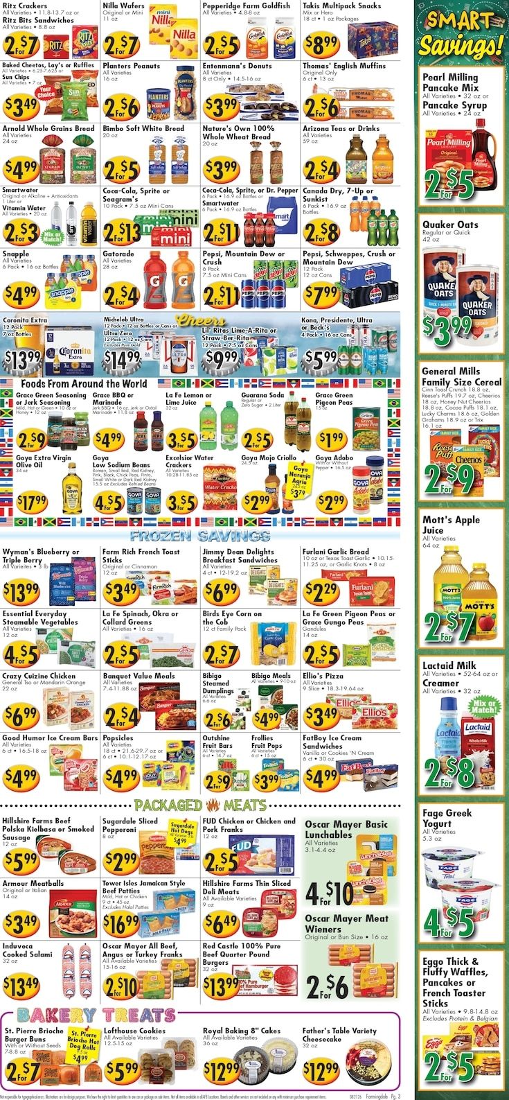 Ideal Food Basket (Farmingdale, NY) Weekly Ad August 21 - 27, 2026