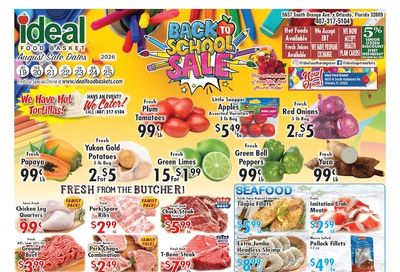 Ideal Food Basket (5637 South Orange Ave, Orlando, FL) Weekly Ad August 19 - 25, 2026