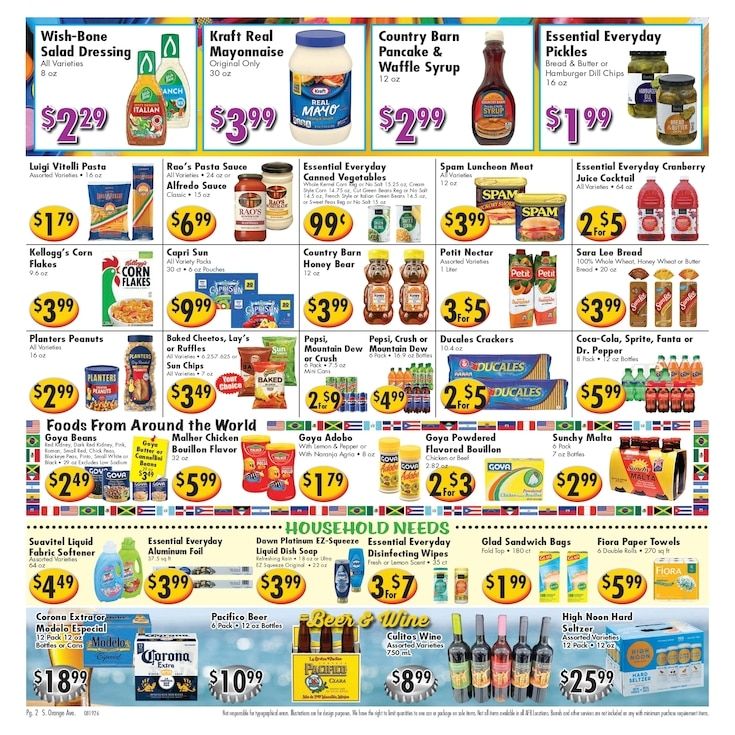 Ideal Food Basket (5637 South Orange Ave, Orlando, FL) Weekly Ad August 19 - 25, 2026