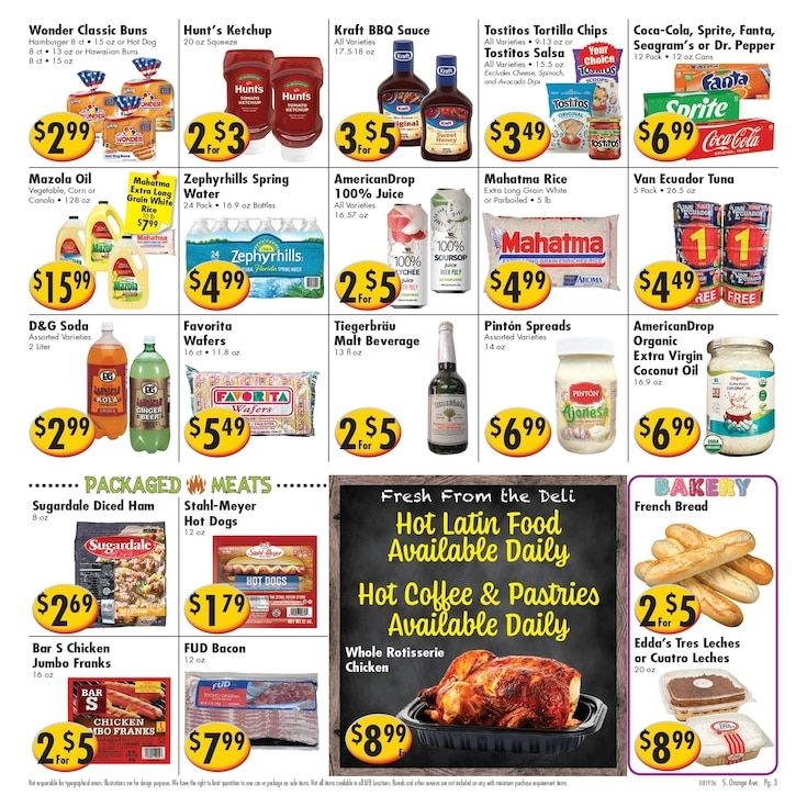 Ideal Food Basket (5637 South Orange Ave, Orlando, FL) Weekly Ad August 19 - 25, 2026