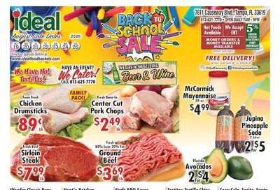 Ideal Food Basket (Tampa, FL) Weekly Ad August 19 - 25, 2026