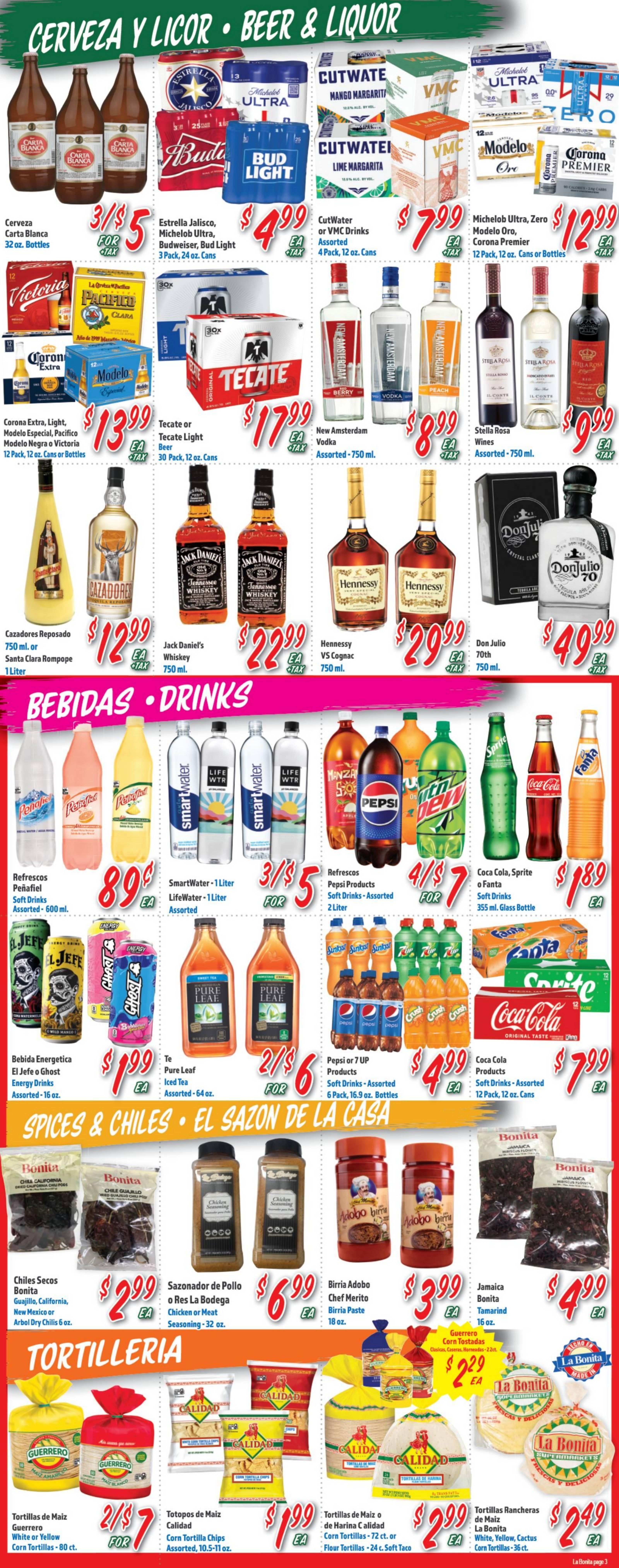 La Bonita Supermarkets Weekly Ad August 19 - 25, 2026