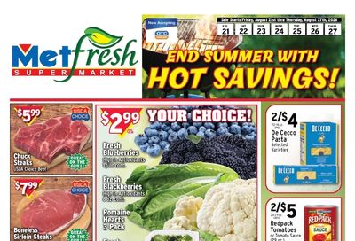 Met Foodmarkets (775 Morris Park Ave, Bronx, NY) Weekly Ad August 21 - 27, 2026