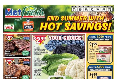 Met Foodmarkets (Brooklyn, NY) Weekly Ad August 21 - 27, 2026