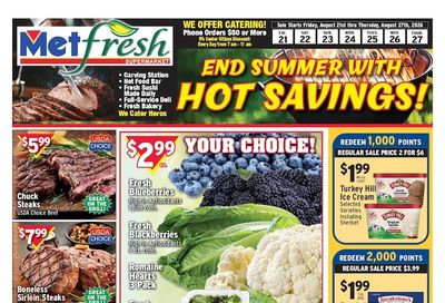 Met Foodmarkets (New York, NY) Weekly Ad August 21 - 27, 2026