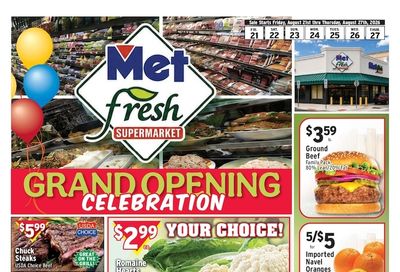 Met Foodmarkets (Philadelphia, PA) Weekly Ad August 21 - 27, 2026