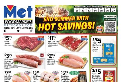 Met Foodmarkets (New York) Weekly Ad August 21 - 27, 2026