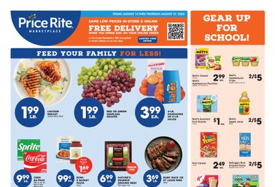 Price Rite (1720 South 4th Street, Allentown, PA) Weekly Ad August 14 - 27, 2026