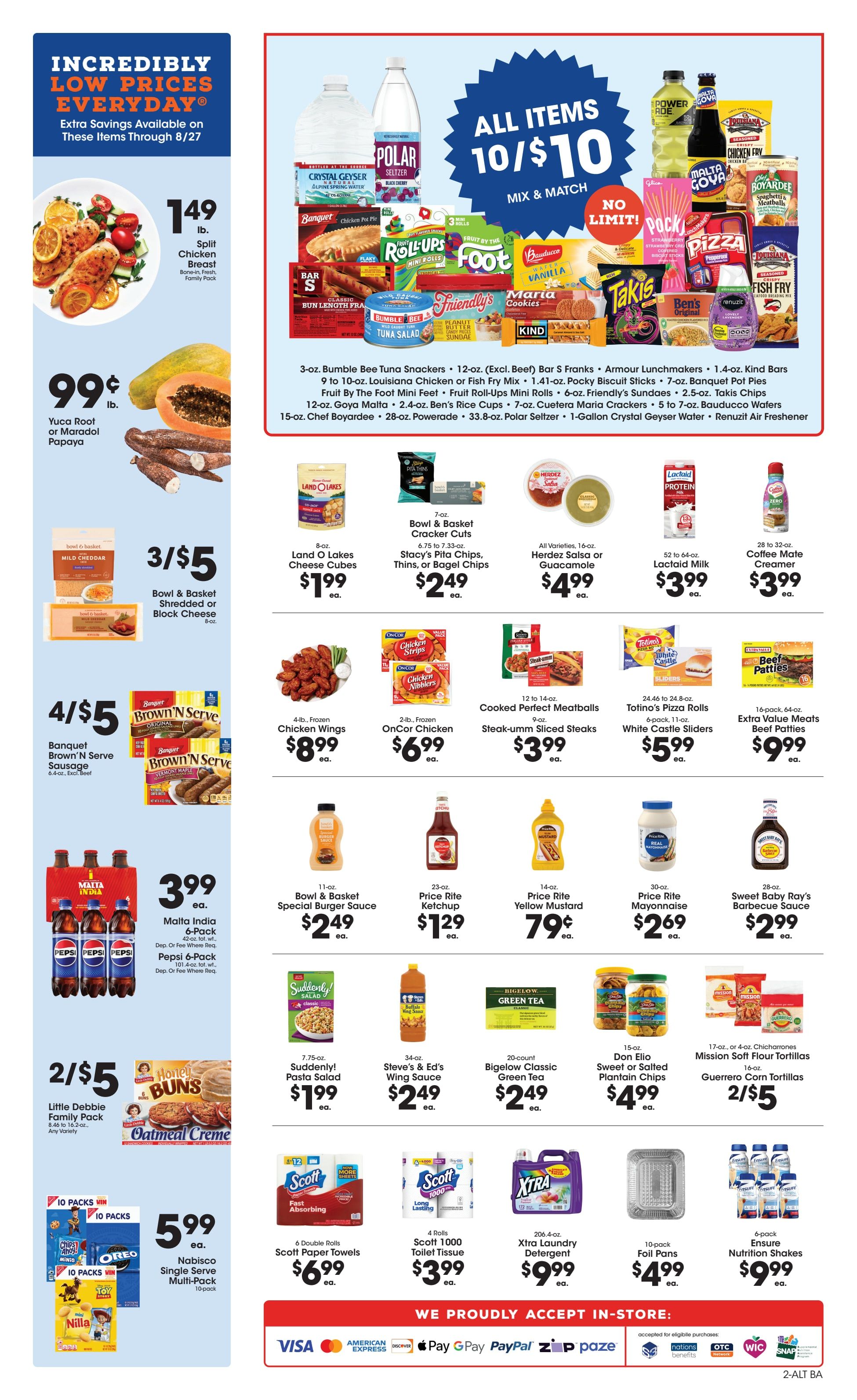 Price Rite (1720 South 4th Street, Allentown, PA) Weekly Ad August 14 - 27, 2026