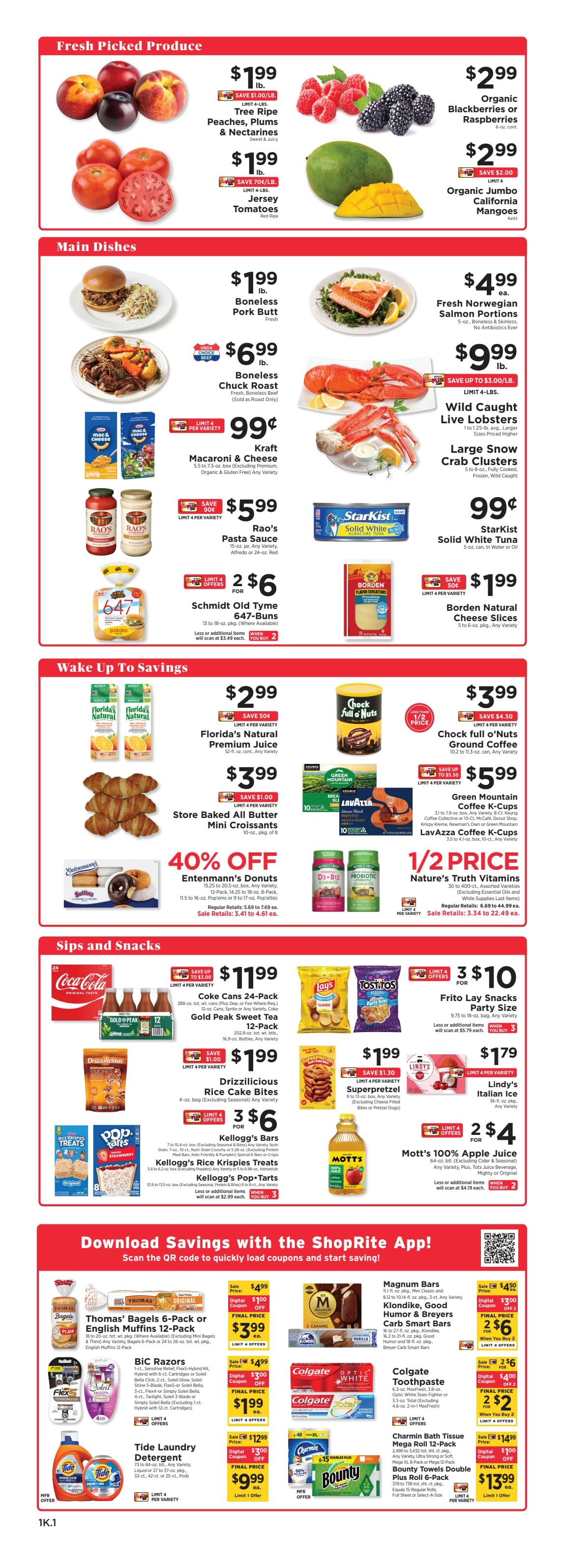 ShopRite (949 Beards Hill Rd, Aberdeen, MD) Weekly Ad August 21 - 27, 2026