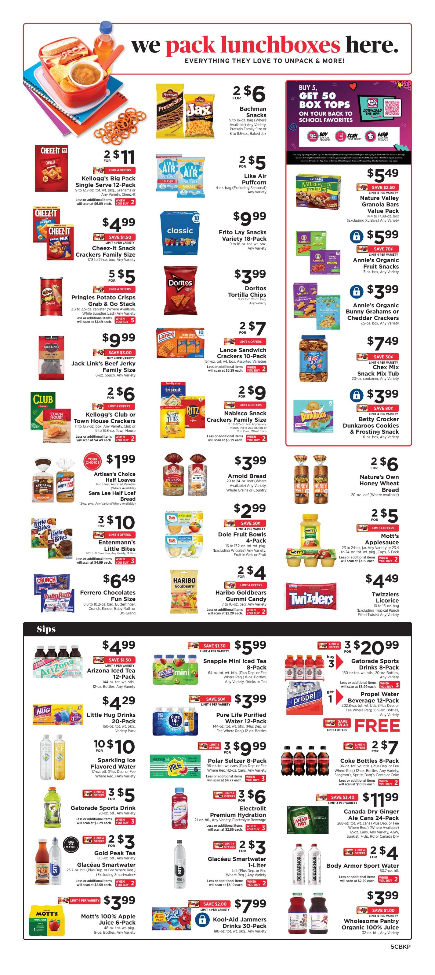 ShopRite (949 Beards Hill Rd, Aberdeen, MD) Weekly Ad August 21 - 27, 2026