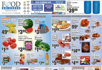 Food Universe (2424 Flatbush Ave., Brooklyn, NY) Weekly Ad August 21 - 27, 2026