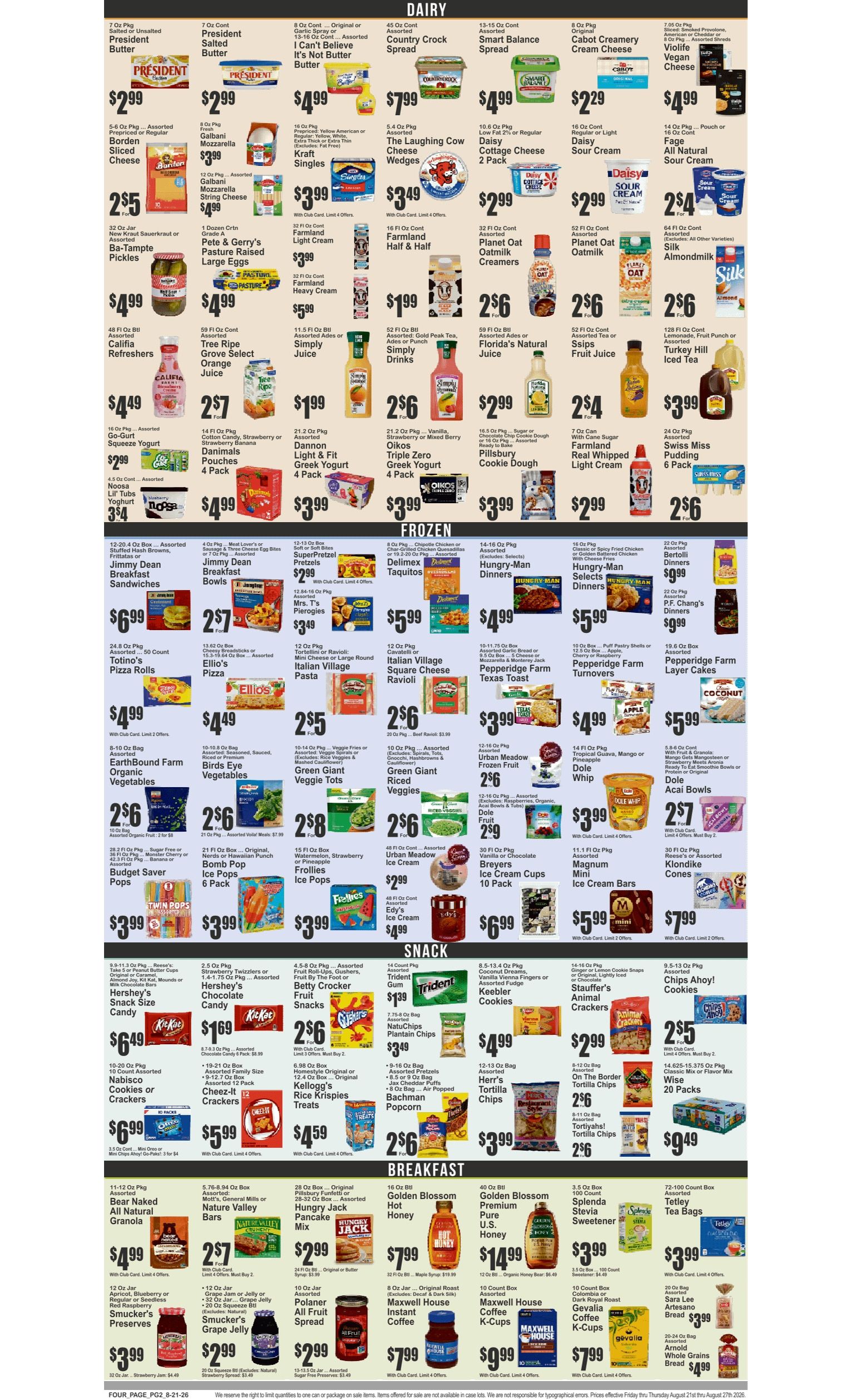 Food Universe (243 Schenactady Ave., Brooklyn, NY) Weekly Ad August 21 - 27, 2026