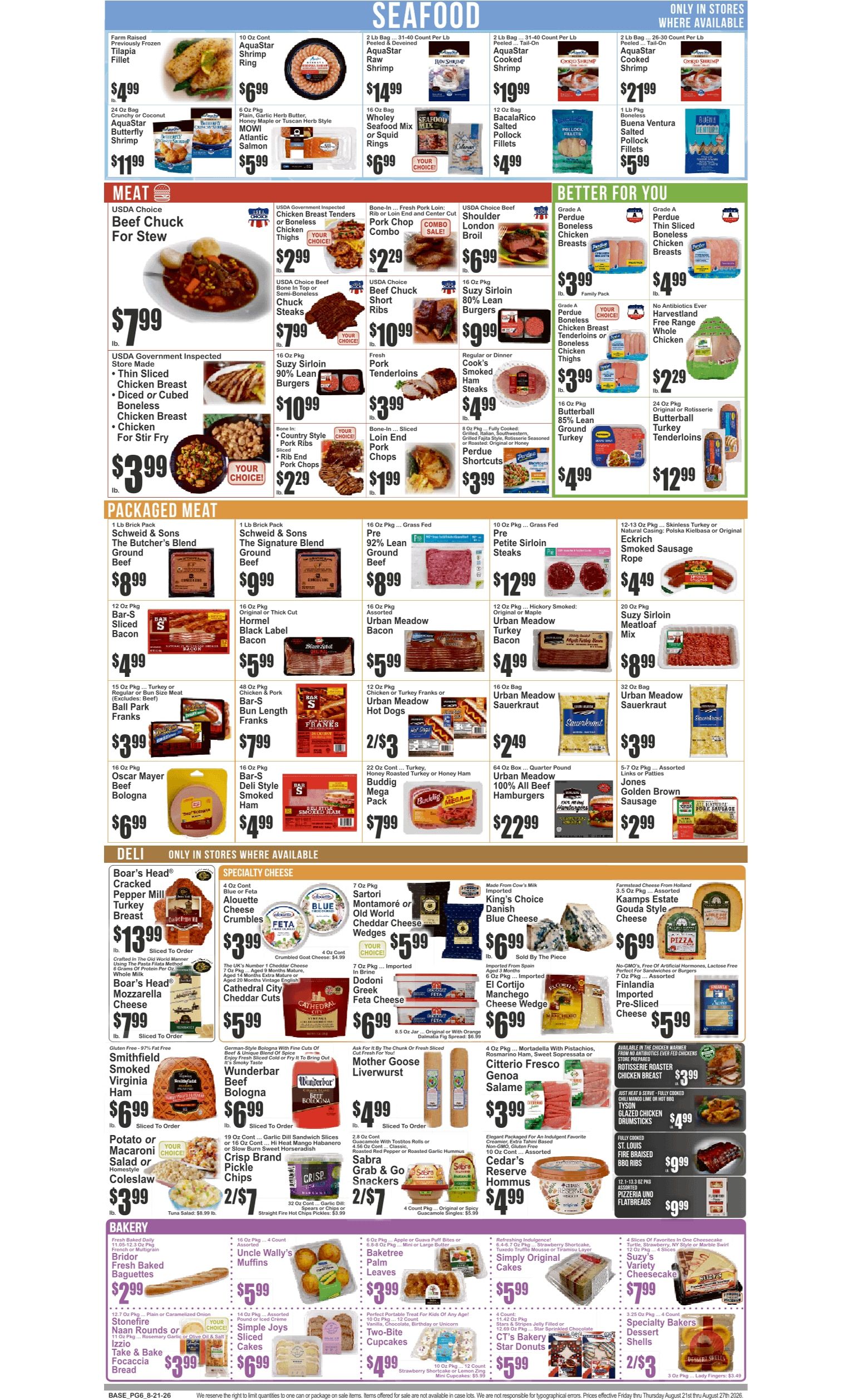 Food Universe (Ridgewood, NY) Weekly Ad August 21 - 27, 2026