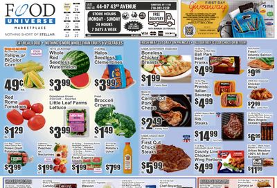 Food Universe (Sunnyside, NY) Weekly Ad August 21 - 27, 2026