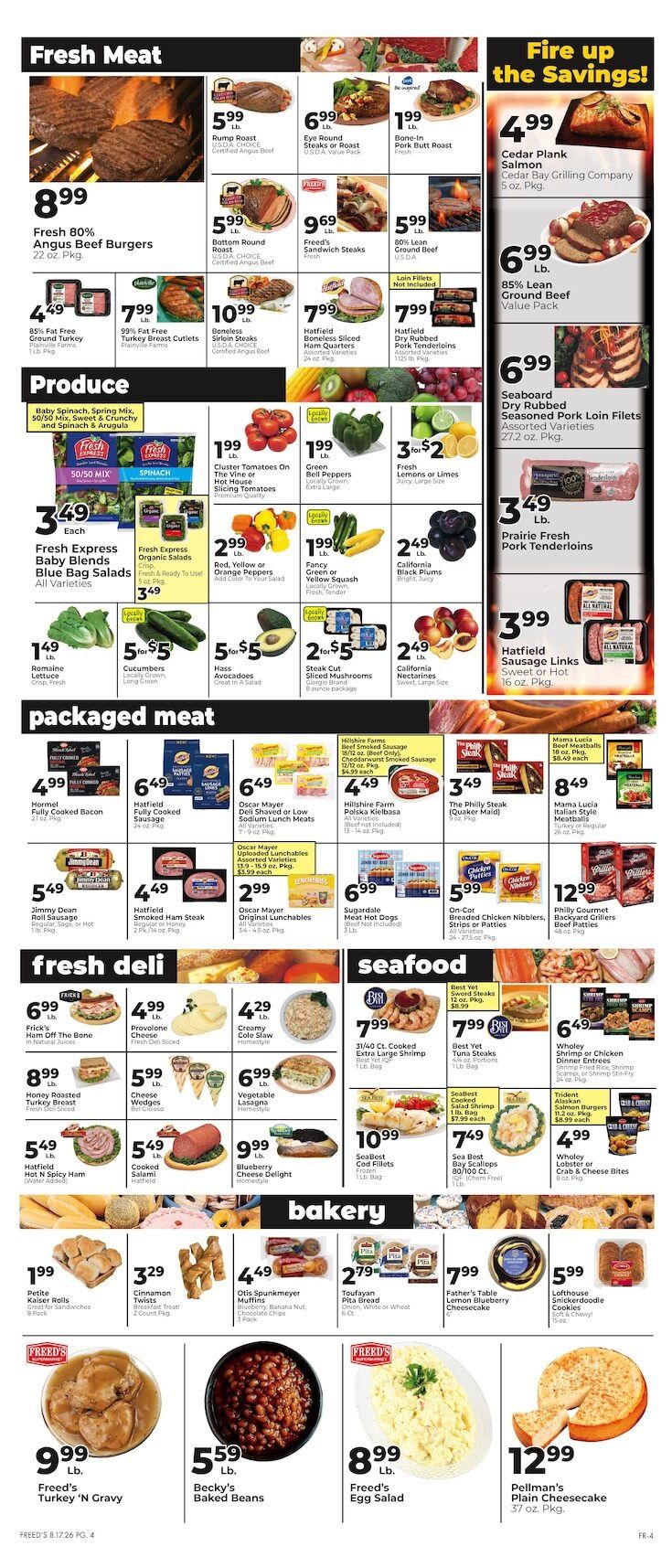 Freed's Market Weekly Ad August 20 - 26, 2026