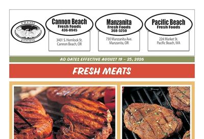 Fresh Foods Marketplace Weekly Ad August 19 - 25, 2026