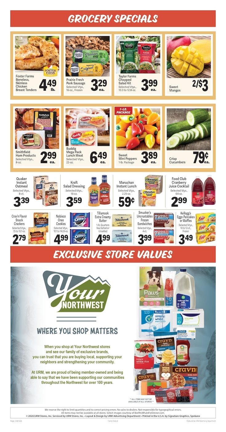 Fresh Foods Marketplace Weekly Ad August 19 - 25, 2026