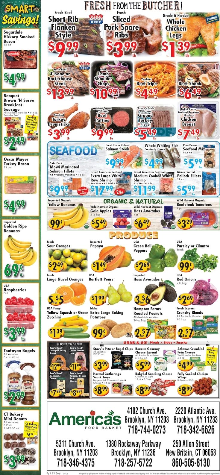 America's Food Basket (Connecticut, New York) Weekly Ad August 21 - 27, 2026