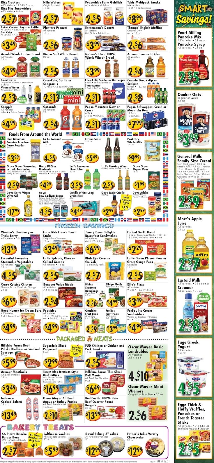 America's Food Basket (Massachusetts) Weekly Ad August 21 - 27, 2026