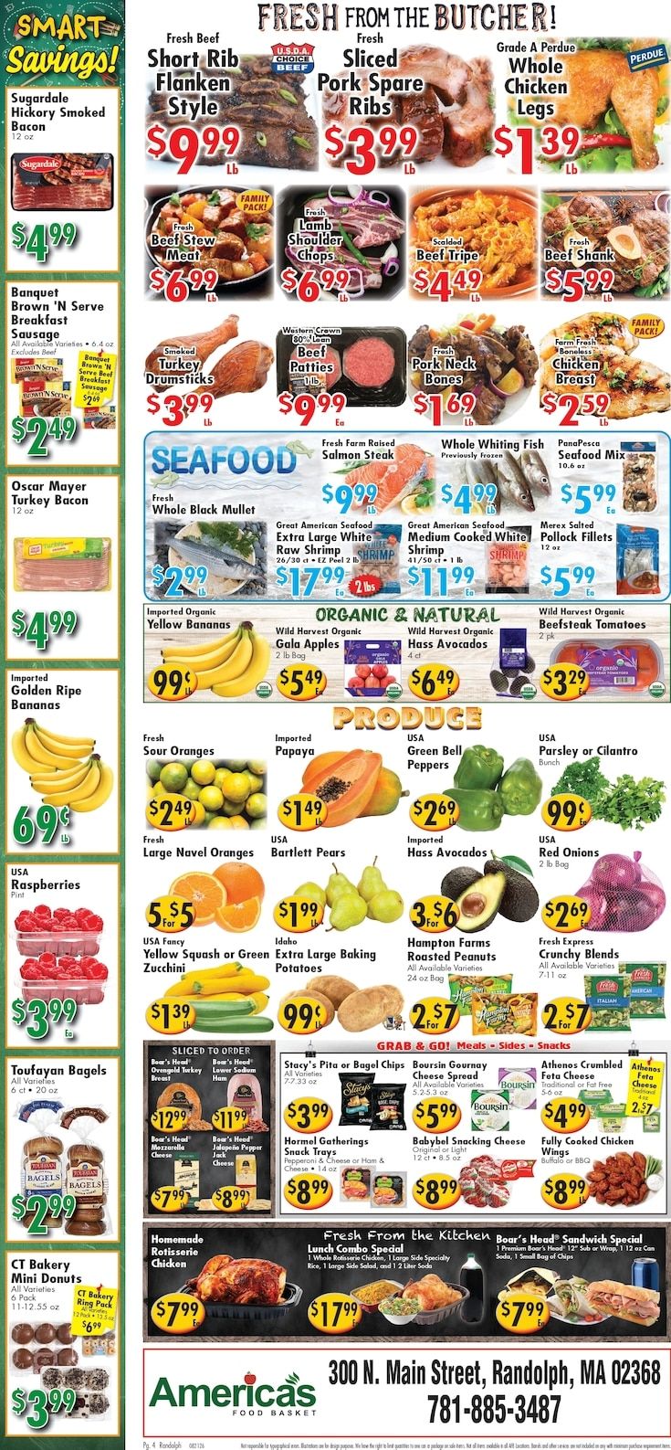 America's Food Basket (Randolph, MA) Weekly Ad August 21 - 27, 2026