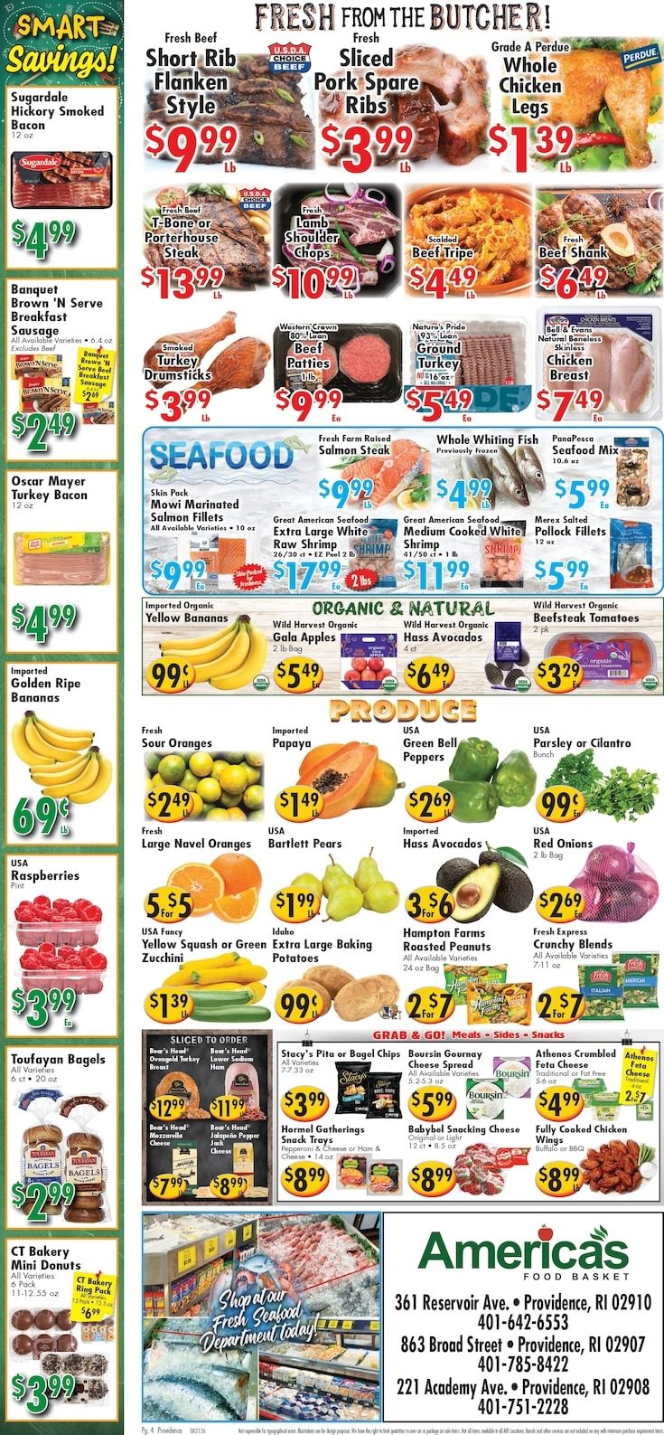America's Food Basket (Rhode Island) Weekly Ad August 21 - 27, 2026