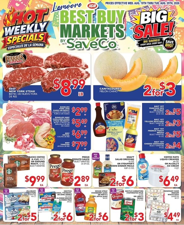 Best Buy Markets Weekly Ad August 19 - 25, 2026