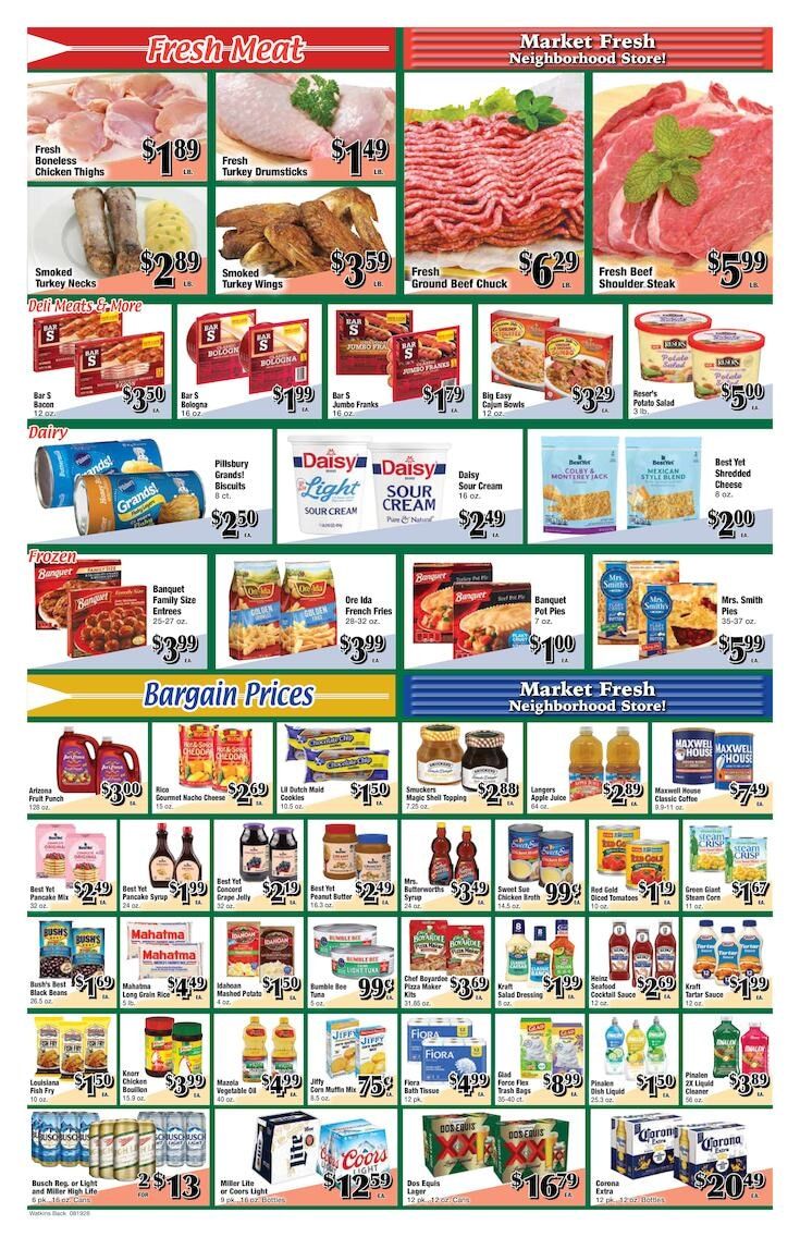 Watkins Supermarket Weekly Ad August 19 - 25, 2026