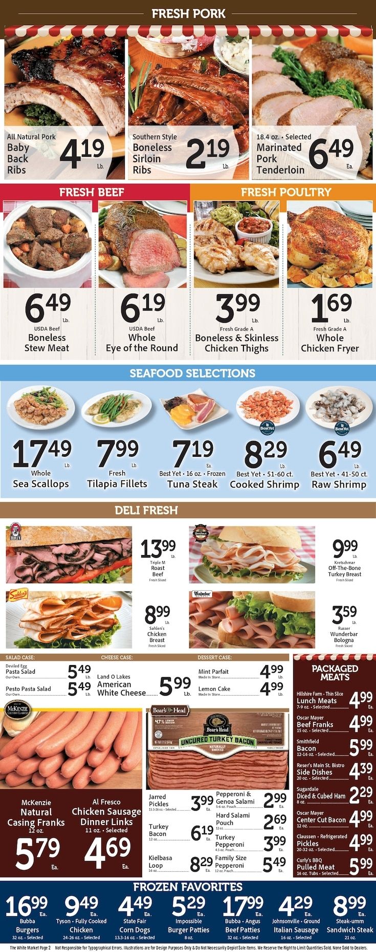 The White Market Weekly Ad August 21 - 27, 2026