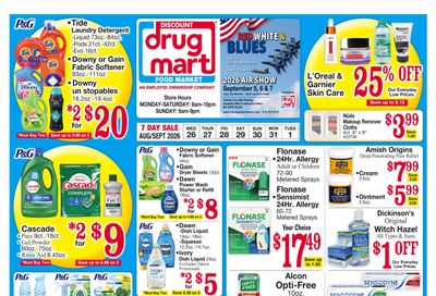 Discount Drug Mart (Ohio) Weekly Ad August 26 - September 1, 2026