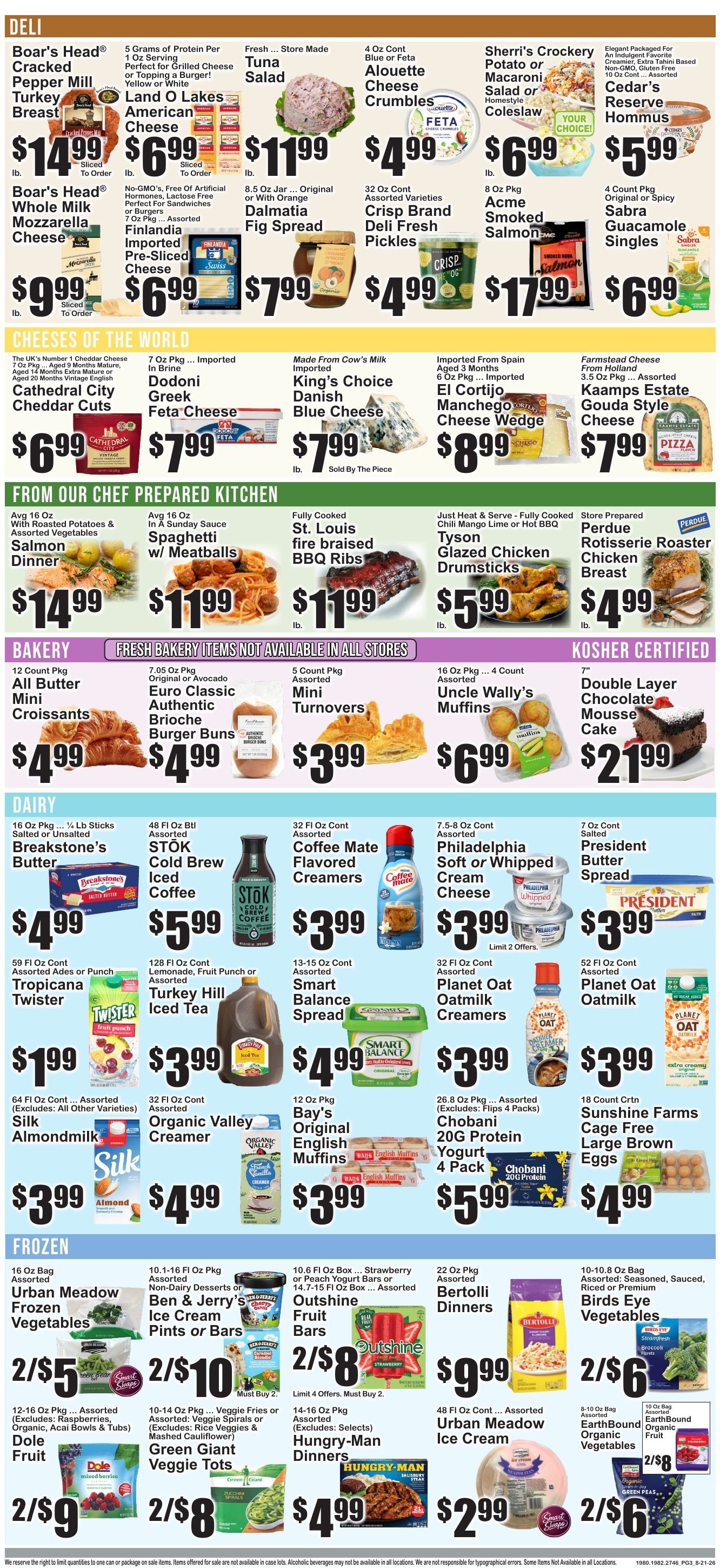 The Food Emporium Weekly Ad August 21 - 27, 2026