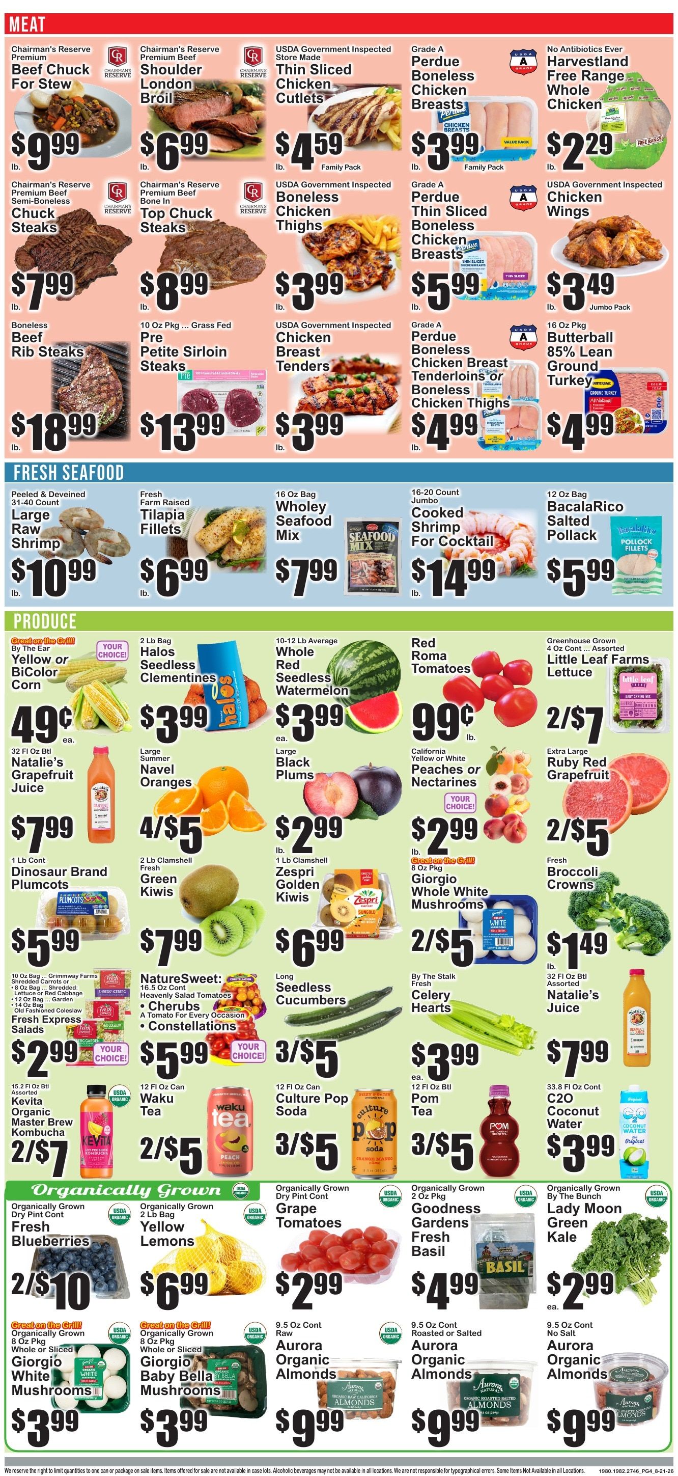 The Food Emporium Weekly Ad August 21 - 27, 2026