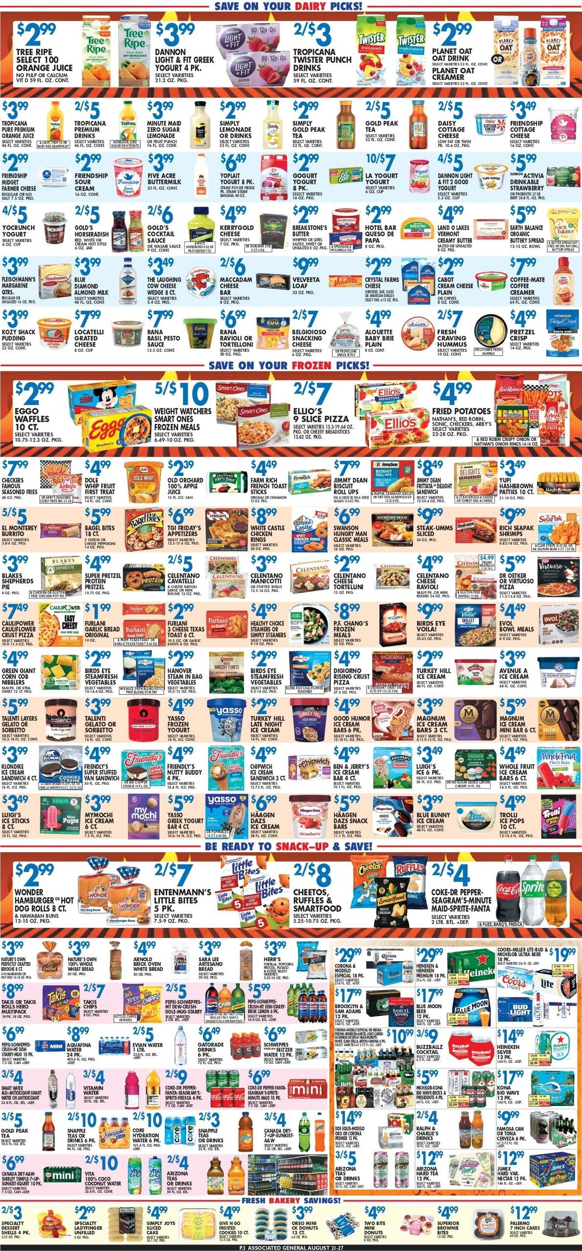 Associated Supermarkets (Philadelphia–Haddonfield Area, NJ–PA) Weekly Ad August 21 - 27, 2026