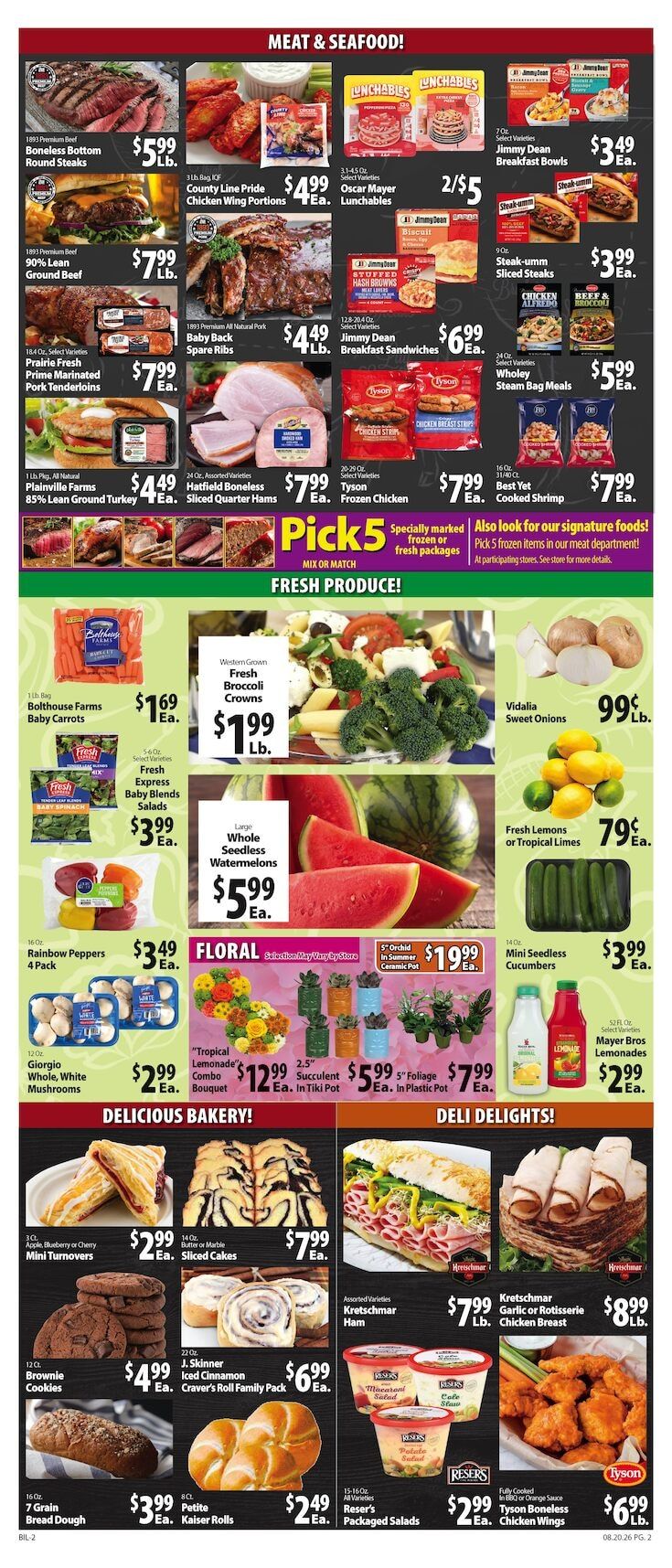 Tom's Riverside Weekly Ad August 20 - 26, 2026