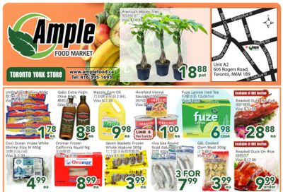Ample Food Market (North York) Flyer August 21 to 27