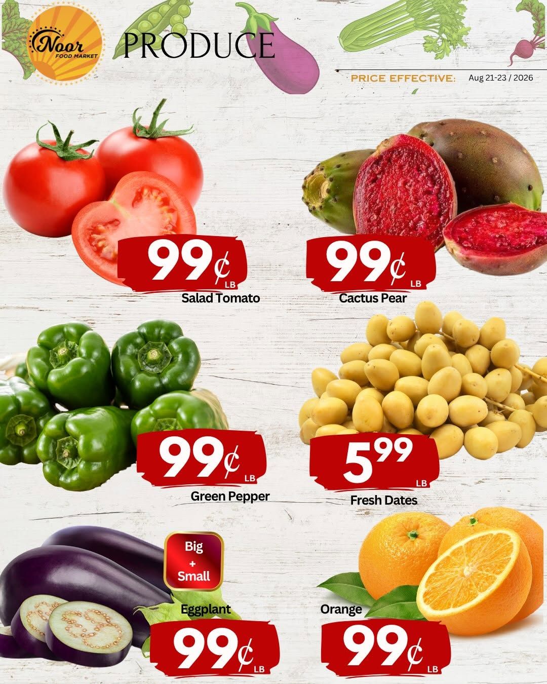 Noor Food Market Flyer August 21 to 27