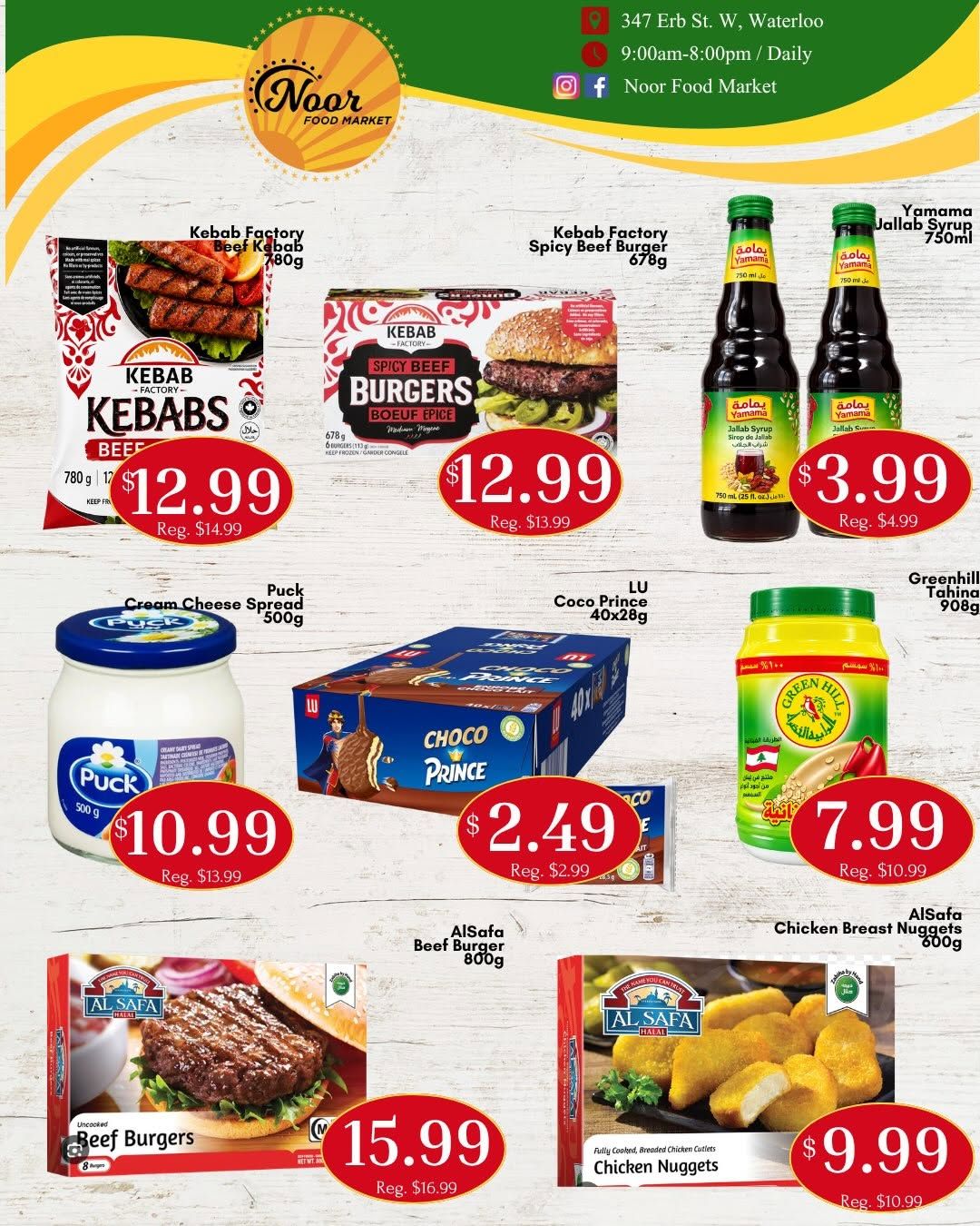 Noor Food Market Flyer August 21 to 27