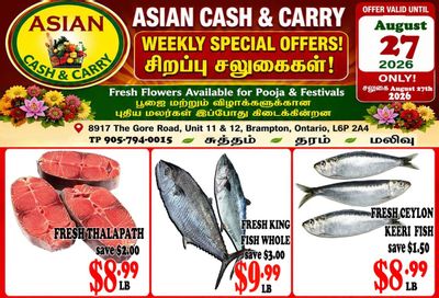 Asian Cash & Carry Flyer August 21 to 27