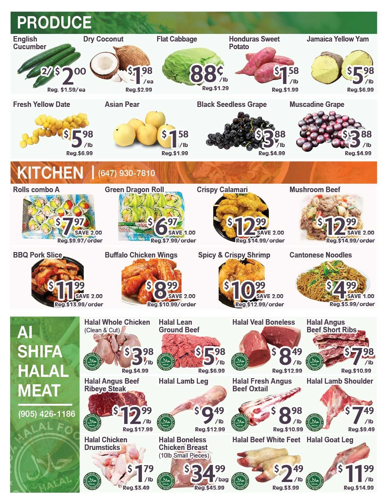 Blue Sky Supermarket (Pickering) Flyer August 21 to 27
