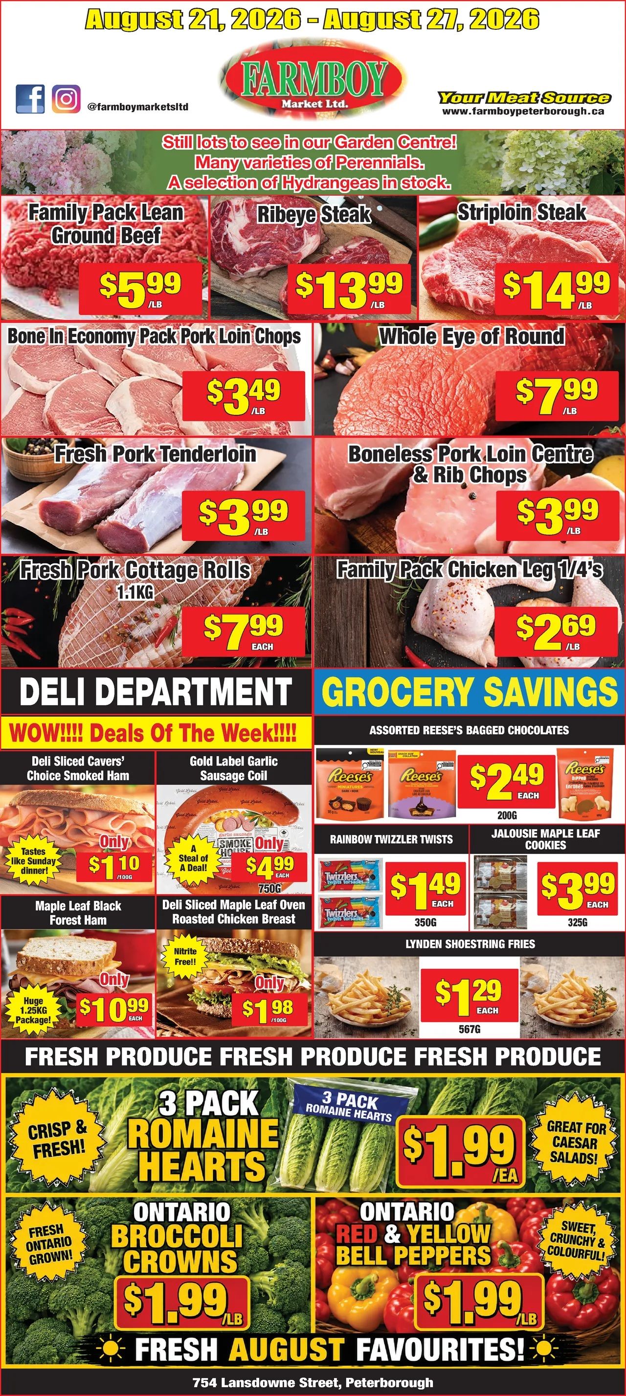 Farmboy Peterborough Flyer August 21 to 27