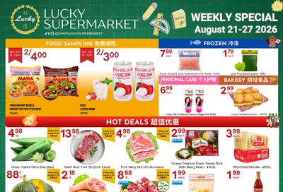 Lucky Supermarket (Winnipeg) Flyer August 21 to 27