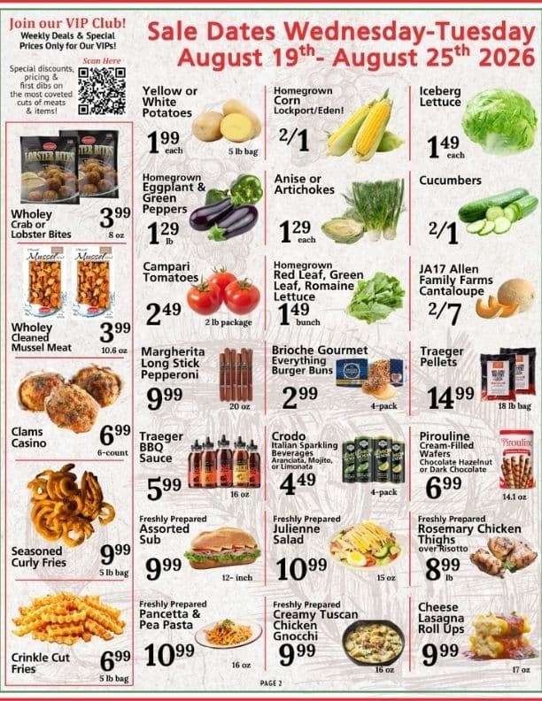 Pellicano's Marketplace Weekly Ad August 19 - 25, 2026