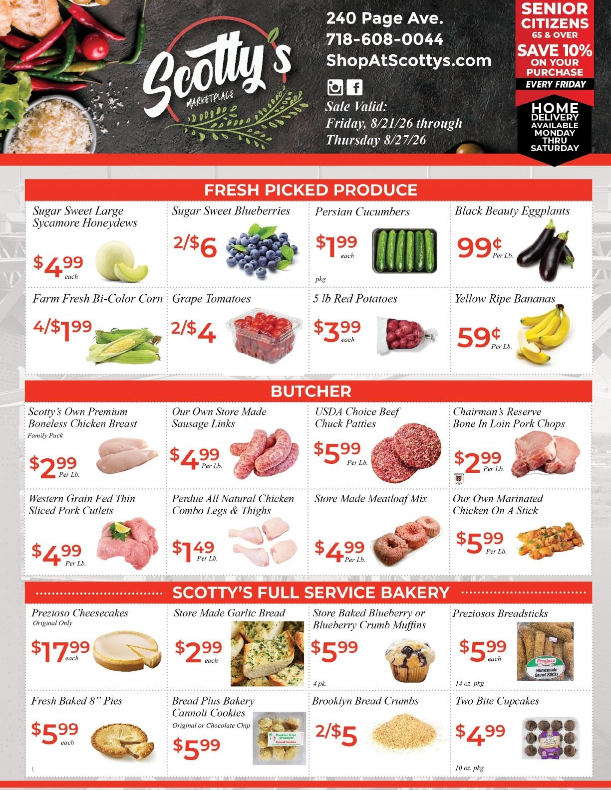 Scotty's Marketplace Weekly Ad August 21 - 27, 2026