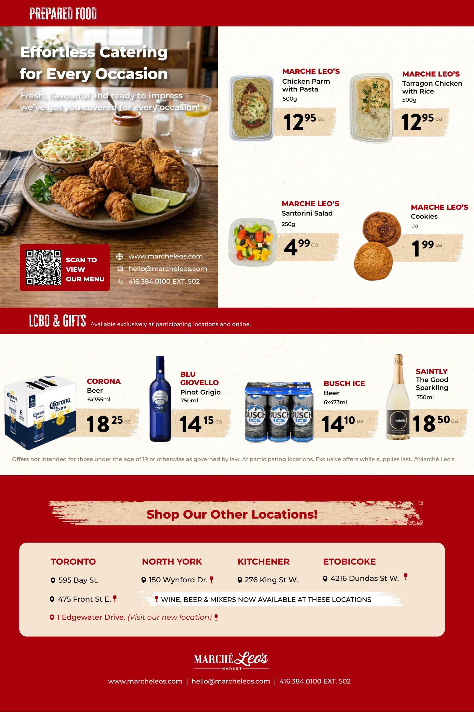Marche Leo's Flyer August 21 to 30